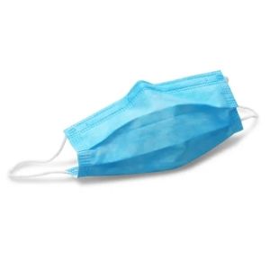 Anti - Flu Medical Disposable Mask , Adult Face Mask With Elastic Ear Loop