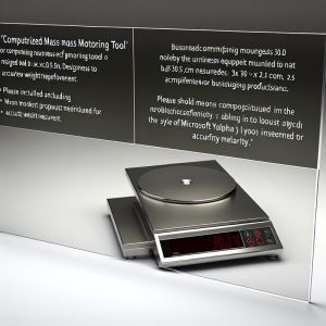 Digital Weighing Scale 30kg with Auto Shut-off and NLP Printer