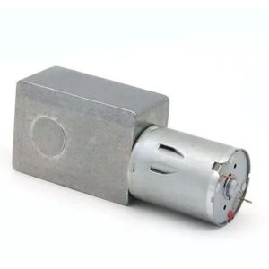 Low Speed Turbo Worm Geared Motor 12V 24V High Torque Worm Gearbox