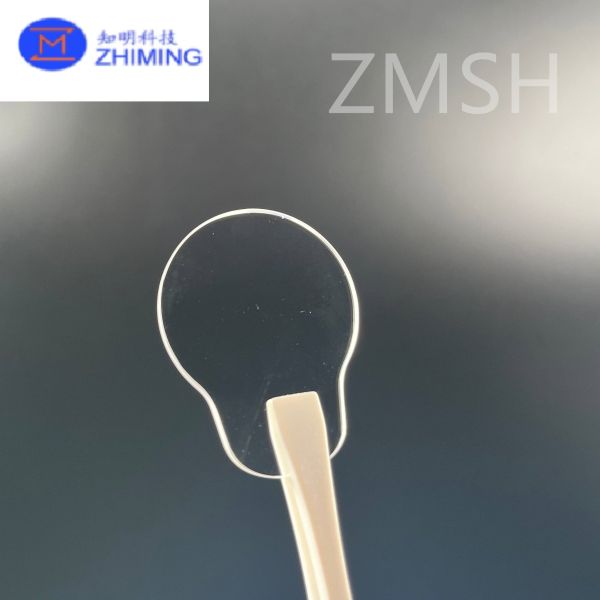 Sapphire Optical Windows Parts AL2O3 Mohs.9 Optical Use Multiple Dimension Customization Supported