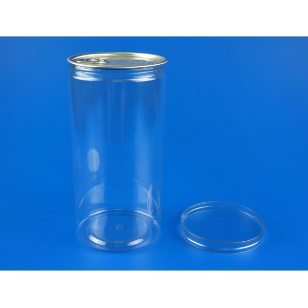 Quality Cylinder Shape Plastic Honey Jars , Durable Large Plastic Containers wholesale