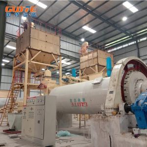 Inner Alumina Lining Ball Mill Machine for Grinding Quartz Sand Powder 1 PLC