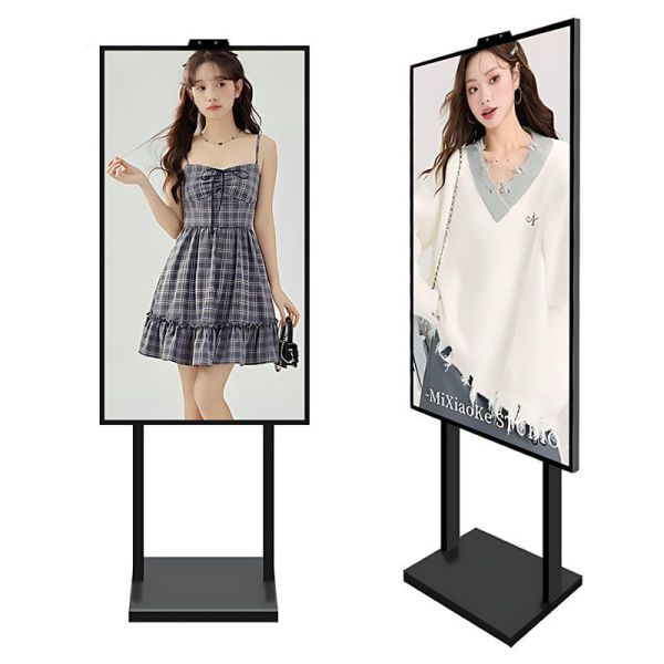 49 Inch High Brightness Floor Stand LCD Screen Digital Signage Advertising