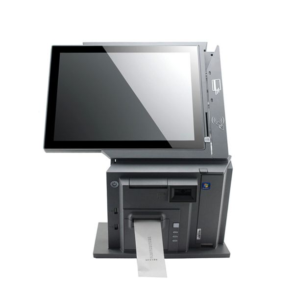 Quality OEM Service 400cd/m2 All In One POS System With Printer Scanner Card Reader wholesale