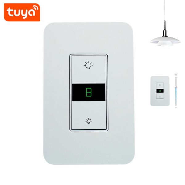 Quality Home Automation Apple HomeKit Wifi Three Way Dimmer Switch 90-110v Remote Control Wireless wholesale