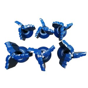 Three Wings Step Drag Drill Bit For Drilling Soft Formation Water Well