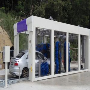 Seven Brushes Auto Car Wash Machine High Pressure Car Wash Machine PLC Control