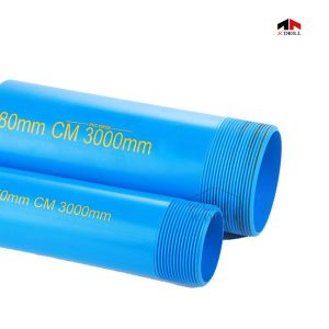 Large Diameter Plastic Upvc Water Well Pvc Pipe Slotted