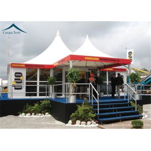 Unique Features Pagoda Party Tent Decoration 10m By 10m UV - Resistant