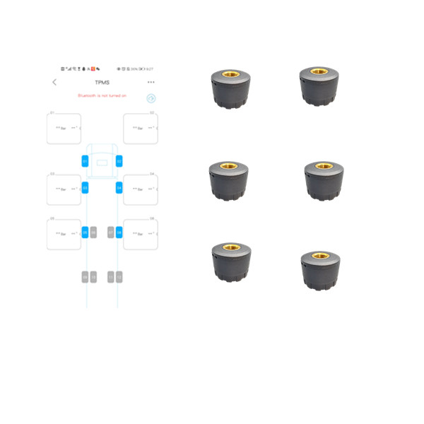 Quality 6 Wheeler Intelligent Car Tire Pressure Monitoring System wholesale