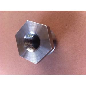ASME B16.11 NPT Flush/Hex A182 F904L Duplex Stainless Steel 904L N08904 Bushing