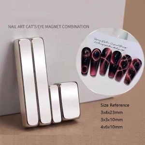 Create Unique Cat-Eye Nails with Customized Neodymium Magnet Bar Nail Magnet Kit