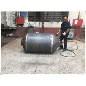 Carbon Steel Vertical / Horizontal Air Receiver Extra Replacement Tank For Air