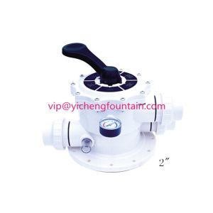6 Position 1.5 Inch / 2.0 Inch Sand Filter Multiport Valve Swimming Pool Filter