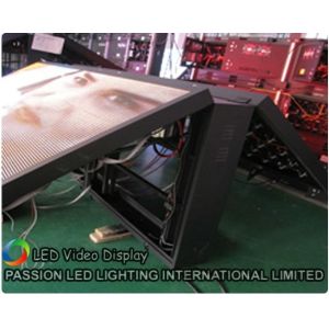 Double Sided Commercial LED Display Screen Wide Viewing Angle 10 Pixel Pitch
