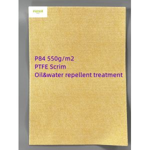 Aramid / Nomex Needle Punched Felt Nonwoven Filter Cloth For Dust Collector