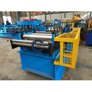 C And Z Purlin Automatic Roll Forming Machine For Steel Channel Quick Change