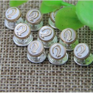 Cheap 2018 Spring new pink color zinc alloy hardware 7 mm ear pattern bang nail rivets for clothing luggage for sale