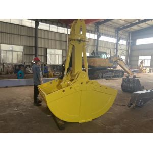 CE Approval Hydraulic Excavator Clamshell Bucket For Construction Machinery