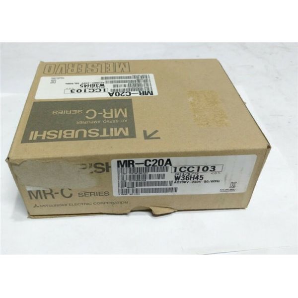 Quality Mitsubishi Electric Industrial Drive MR-C20A MR-C Series AC Servo Amplifier Power 200W 1.5A wholesale