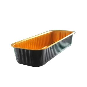 Disposable Rectangle Aluminum Foil Baking Pan for Fast Food and Baking Bread