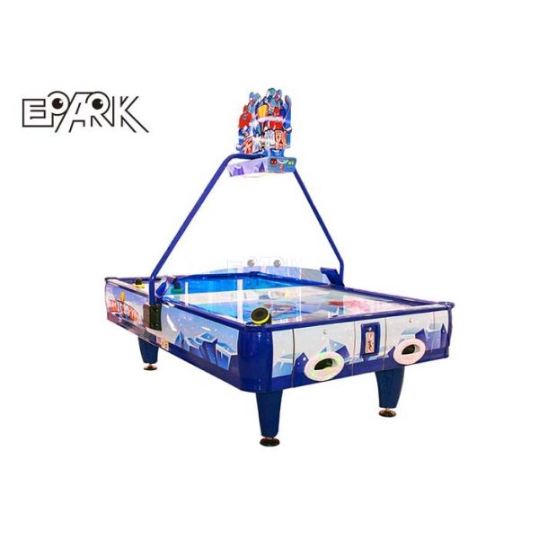 Quality Indoor Amusement 4 Players Air Hockey Table Coin Operated Game Machine wholesale