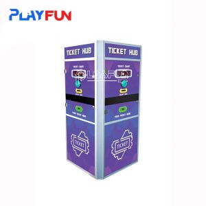 Cheap Stand Up 3 Sides Digital Ticket Cutting Station Eater Hub For Amusement Park for sale