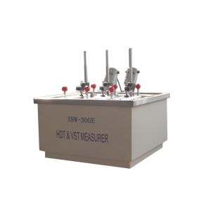 China High Performance XRW-300A HDT VICAT Testing Machine 60~120mm Testing Span on sale