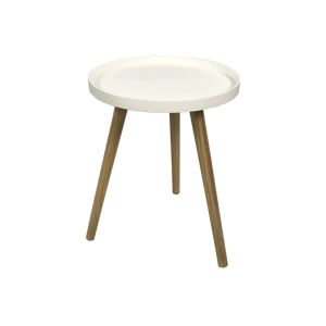 China 5KG Height 50cm White Side Table With PP Top on sale