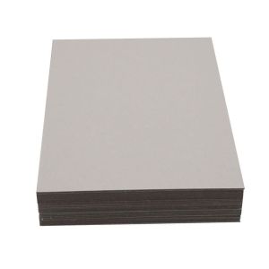 Factory supply 300gsm cheap thickened white\grey custom cardboard for packaging