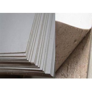 Environmently Book Cover Strawboard Paper 2.03mm /1300g with Full Side Grey