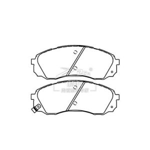 Ceramic Hyundai Starex Brake Pads 58101-4DE00 For SUM Braking System