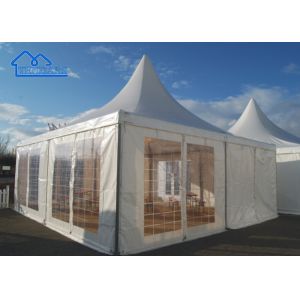 10x10ft 20x20 Outdoor Hot Galvanized Event High Peak Aluminium Bamboo Gazebo