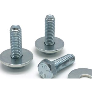 China Carbon Steel Hexagon Bolt Grade 4.8 M8 1/4 Galvanized Heavy Load Industrial Applications on sale