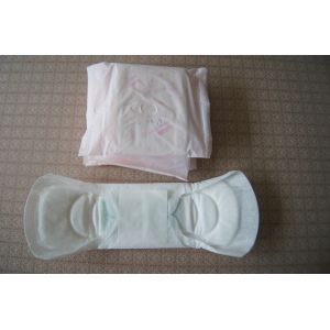 Cheap 290mm Soft Cotton Period Pads With Adhesive Backing for sale