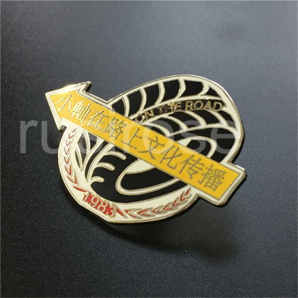 Quality Tire manufacturing company medals custom, new tire badges custom, tire LOGO badge production wholesale