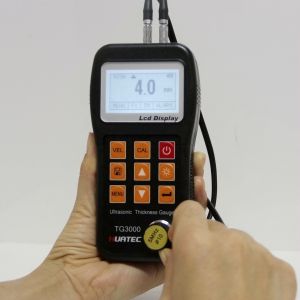 China NDT Instrument LED Screen Portable Ultrasonic Thickness Gauge 0.75-300mm on sale