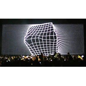 Rear Projection Screen Holographic Projection System 9.5x50m Holotronica Holo