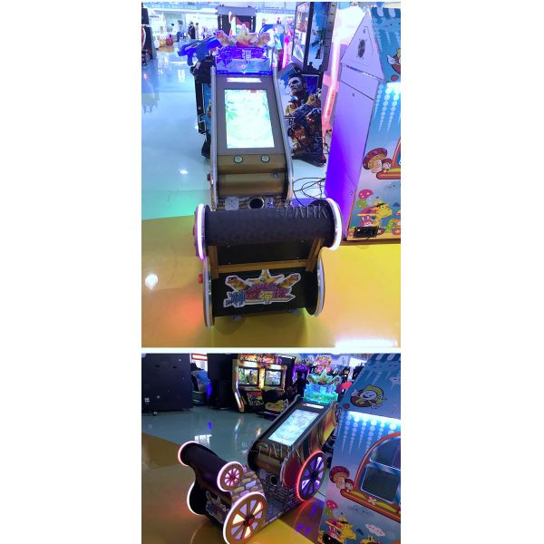 Indoor Kids Coin Operated Game God Shell Beads For Amusement Center