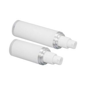 Acrylic airless bottle 15ml 30ml advanced essence cosmetic packaging airless