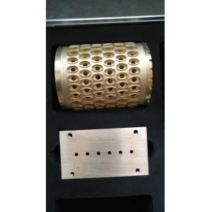 Paintball Herbal Capsule Maker Softgel Die Roll Tooling With Al Injection Wedge