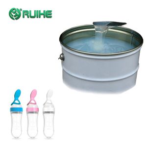High Transparent Two Component Liquid Silicone Baby Bottles