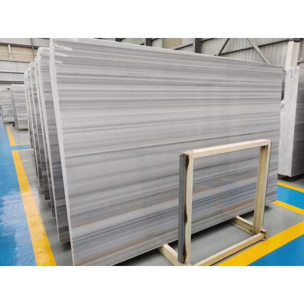 Star Grey Marble Type Calcite Stone Polished Tile for Bathroom Vanity Basin and Sink