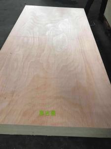 China Okoume Wood Veneered Plywood Panels , 2.5 Mm Plain Waterproof Plywood Sheets on sale