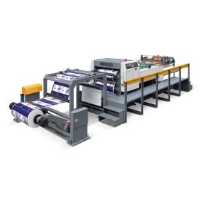 Automatic High-speed Helical-knife Paper Roll Sheeter Stacker, for 1-rol, 2-roll