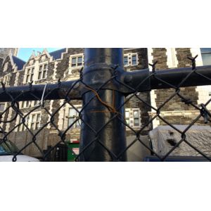 chain link wire mesh fence 50mm x 50mm hot dipped galvanized chain wire tension