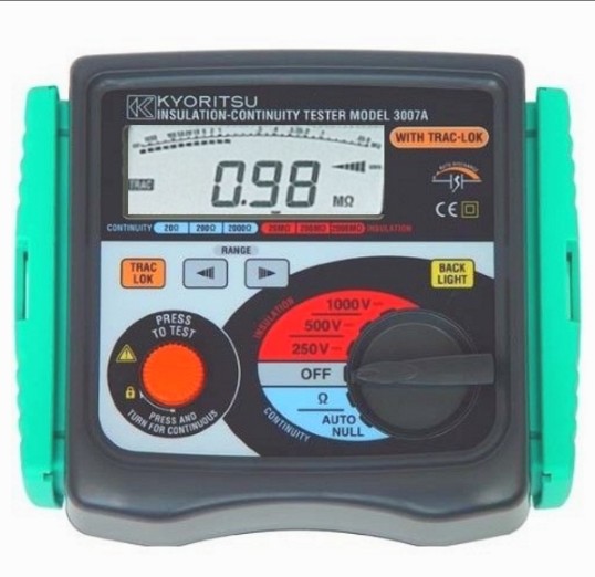 Kyoritsu 3005A Digital Insulation/Continuity Testers Test Voltage 250V/500V