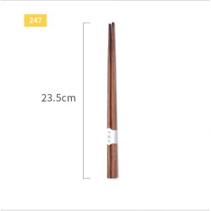 Japanese Style Reusable Wooden Utensils Household Wooden Chopsticks And Spoon