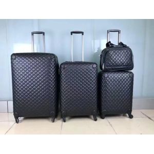 China Large Small Leather Carry On Suitcase Multiscene Antiwear With 4 Wheels on sale