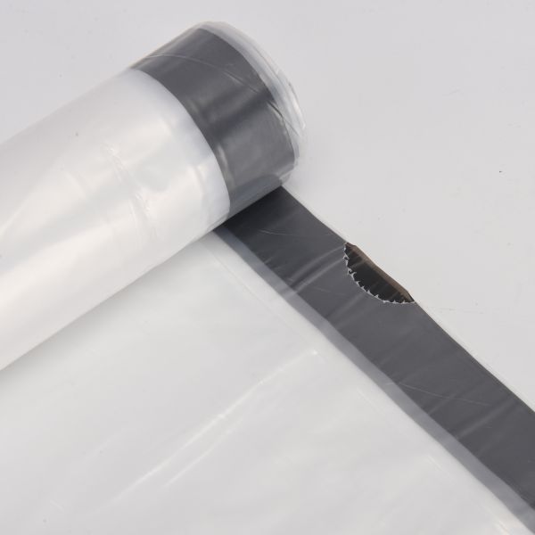 15Pcspack Drawstring Garbage Bag Plastic Colorful Trash Roll for Kitchen